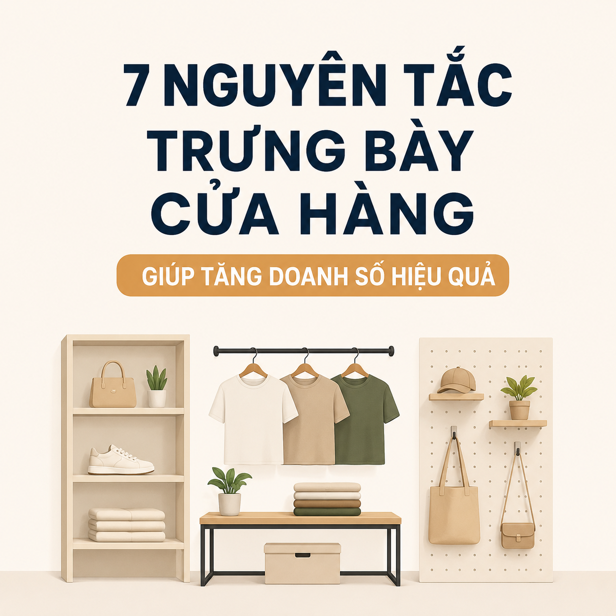Cách Trưng Bày Sản Phẩm Giúp Tăng Doanh Số: 7 Nguyên Tắc Chủ Shop Nên Biết