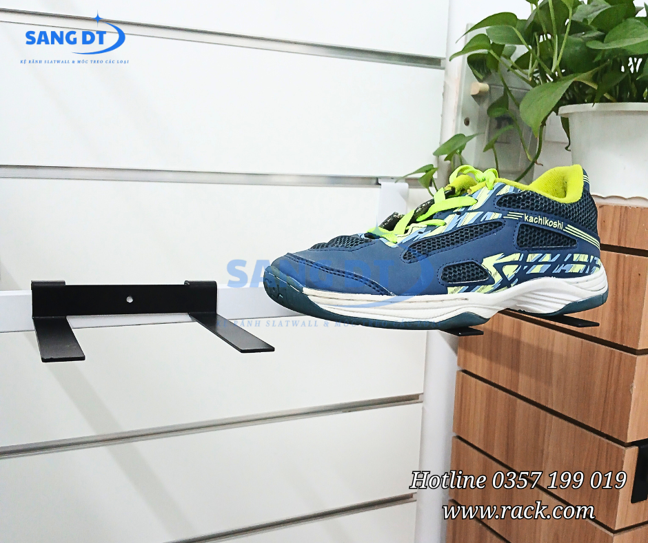 Kệ giày chữ U cài cây sắt 13x26mm