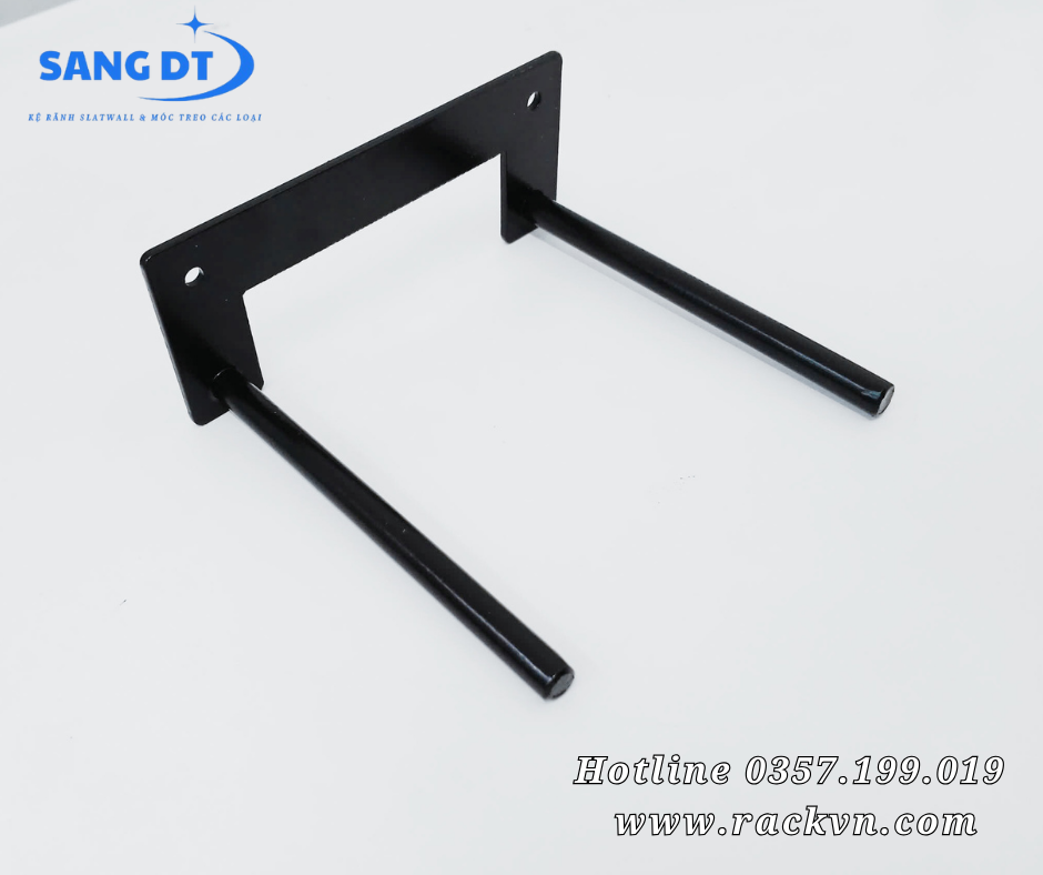 Móc chữ U trưng bày giày dép loại bắn vít