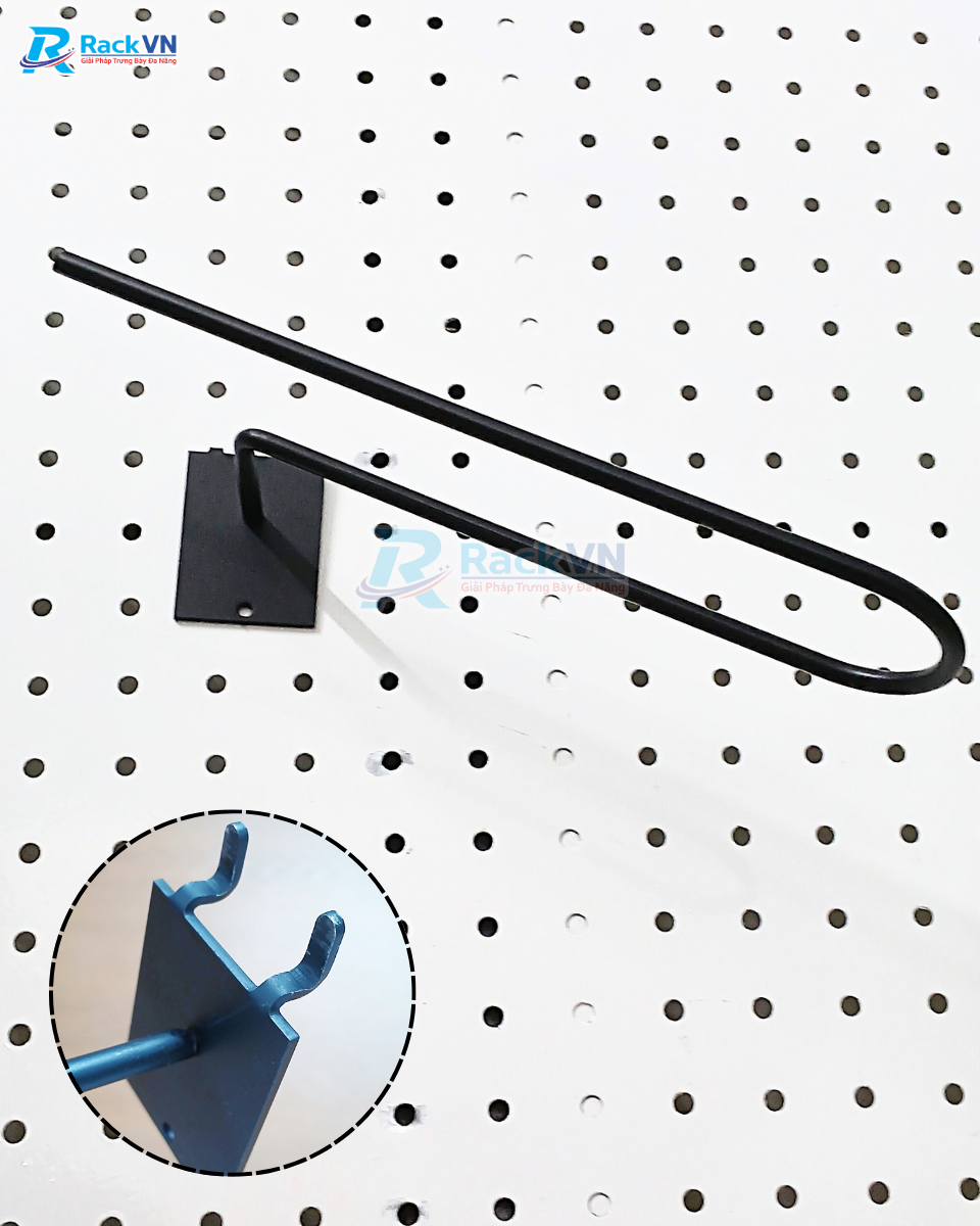Giá đỡ giày trượt patin cài kệ tôn lỗ (Pegboard)