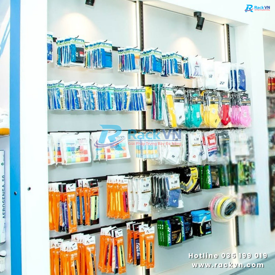 Có nên kết hợp Slatwall với trụ ray lỗ