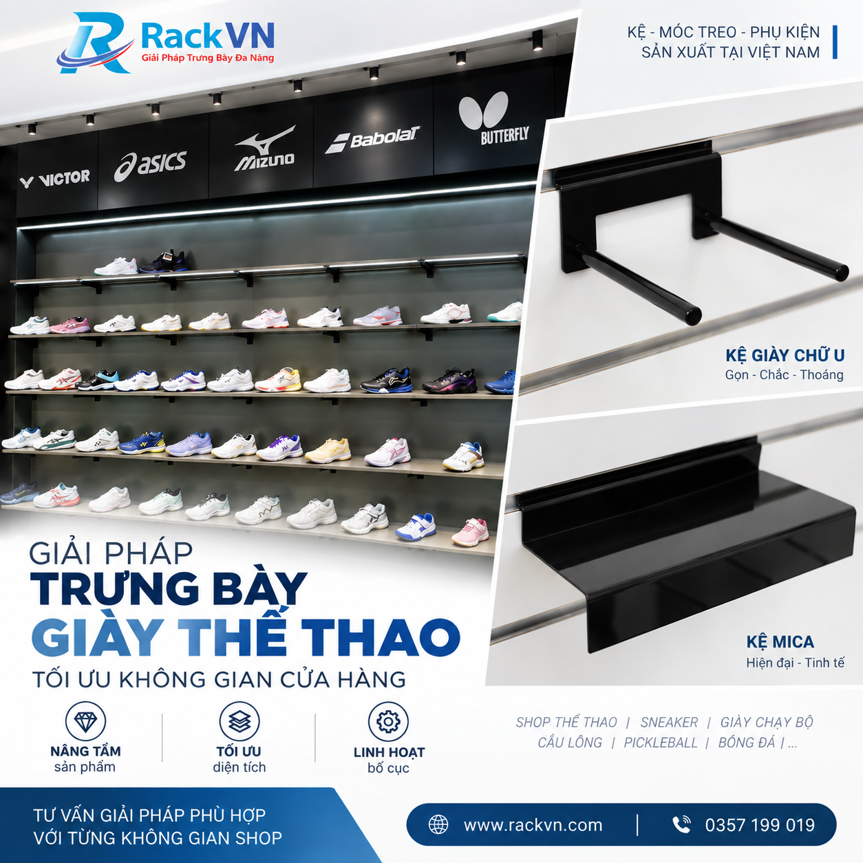 Nên trưng bày từng mẫu hay nhiều sản phẩm?