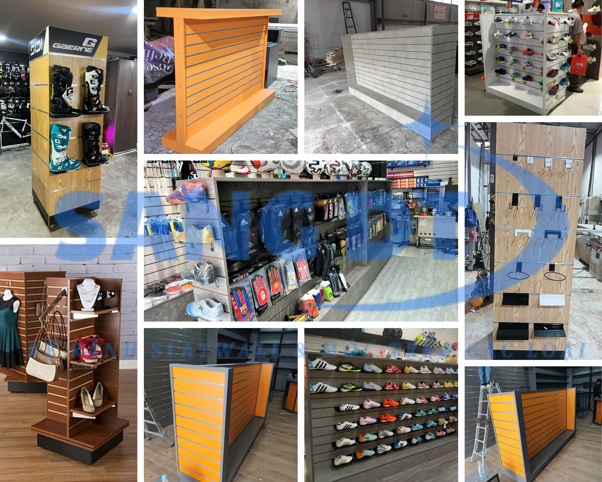 kệ & bục trưng bày