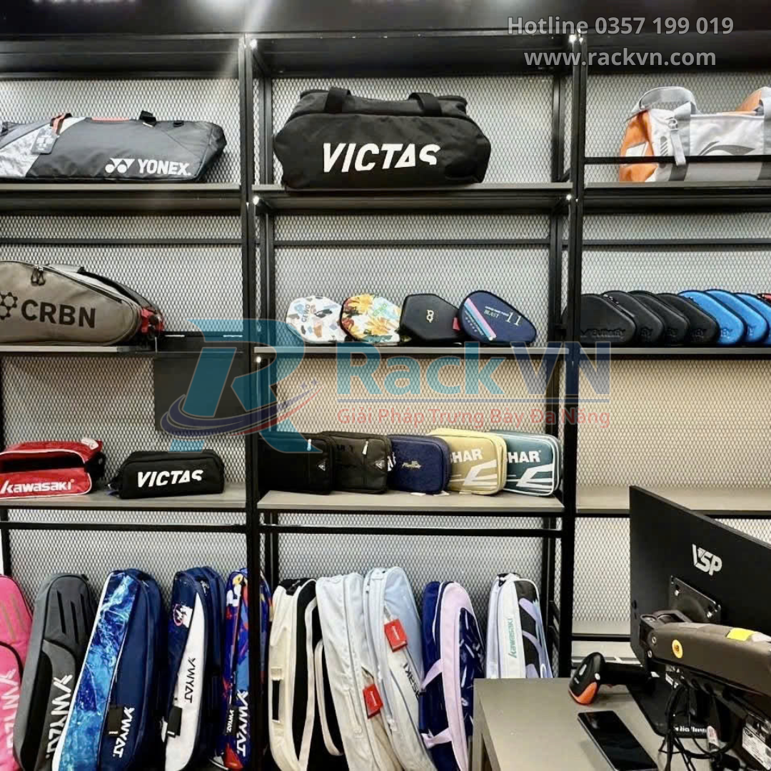 Hình ảnh thực tế thi công shop thể thao BISSPORT Phú Nhuận 