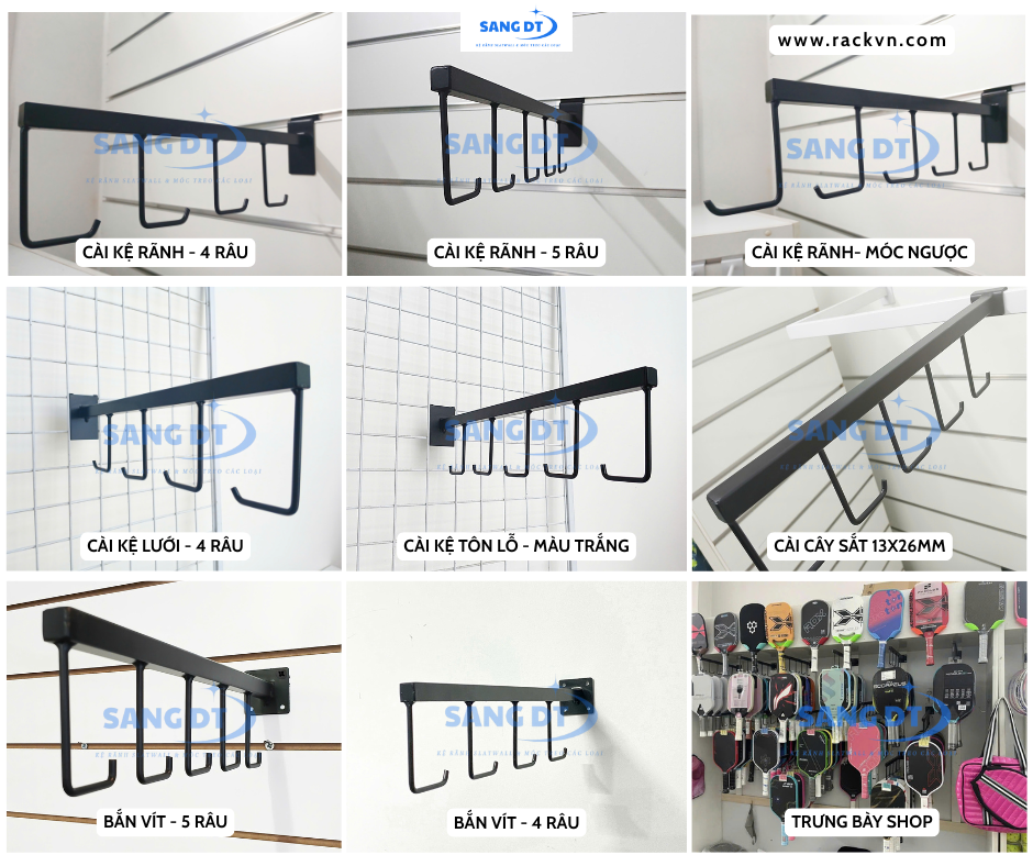 móc treo dạng râu