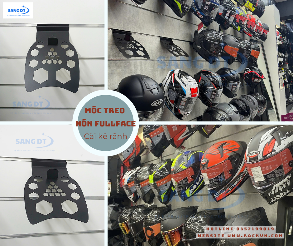 Setup “góc phượt chất” cho shop của bạn - Bí quyết đến từ móc treo phụ kiện RackVN