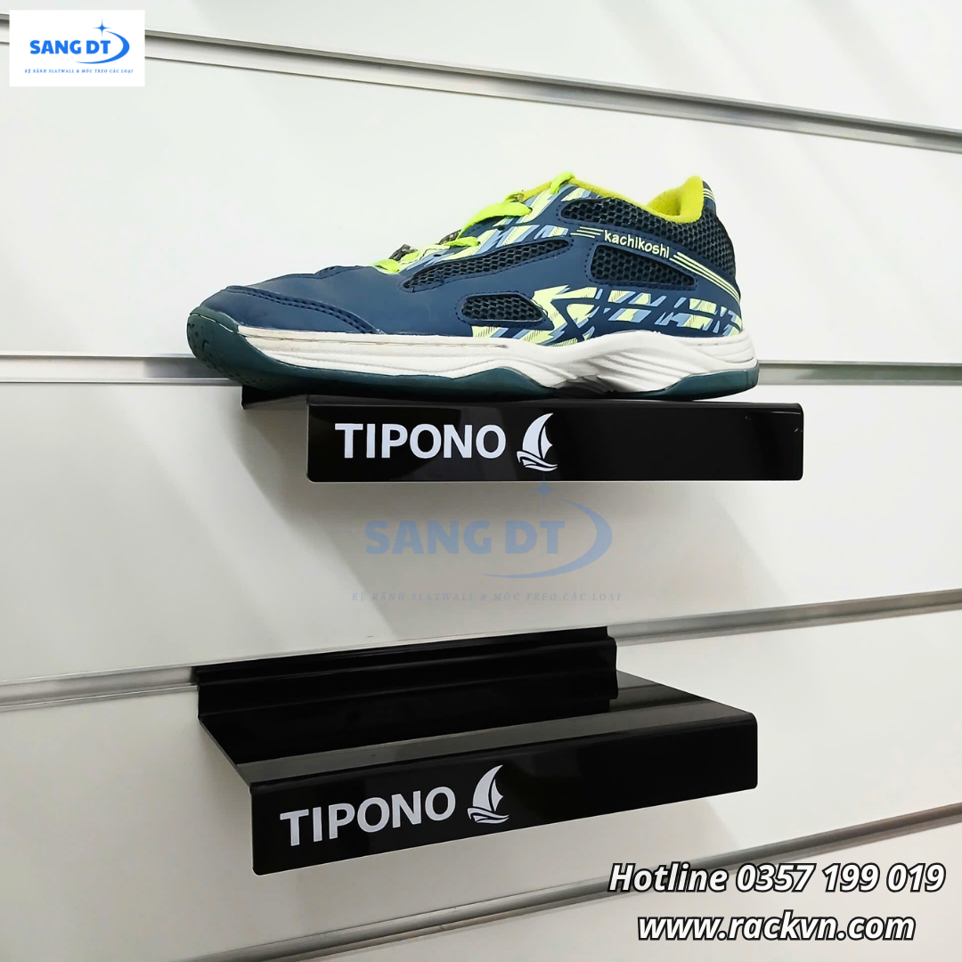 móc treo giày cho kệ rãnh slatwall