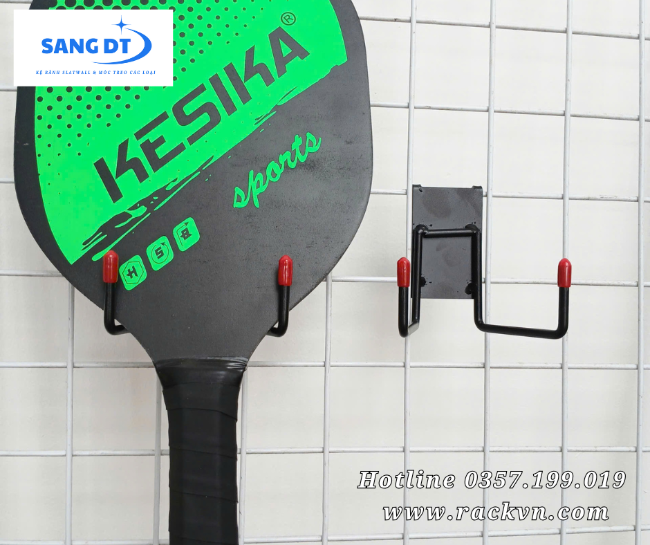 móc treo vợt pick/ bóng bàn cài lưới