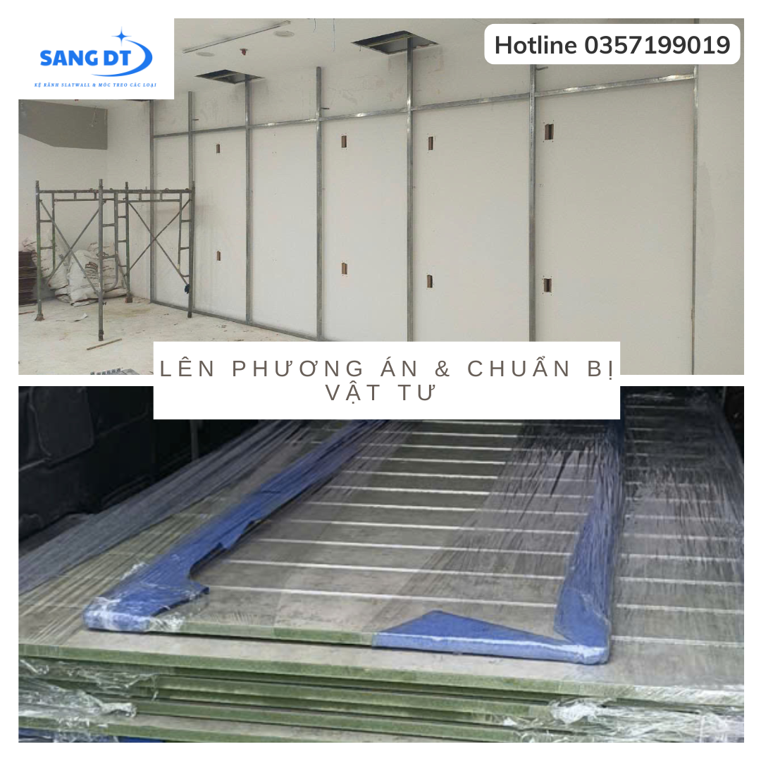 lên phương án và thiết kế