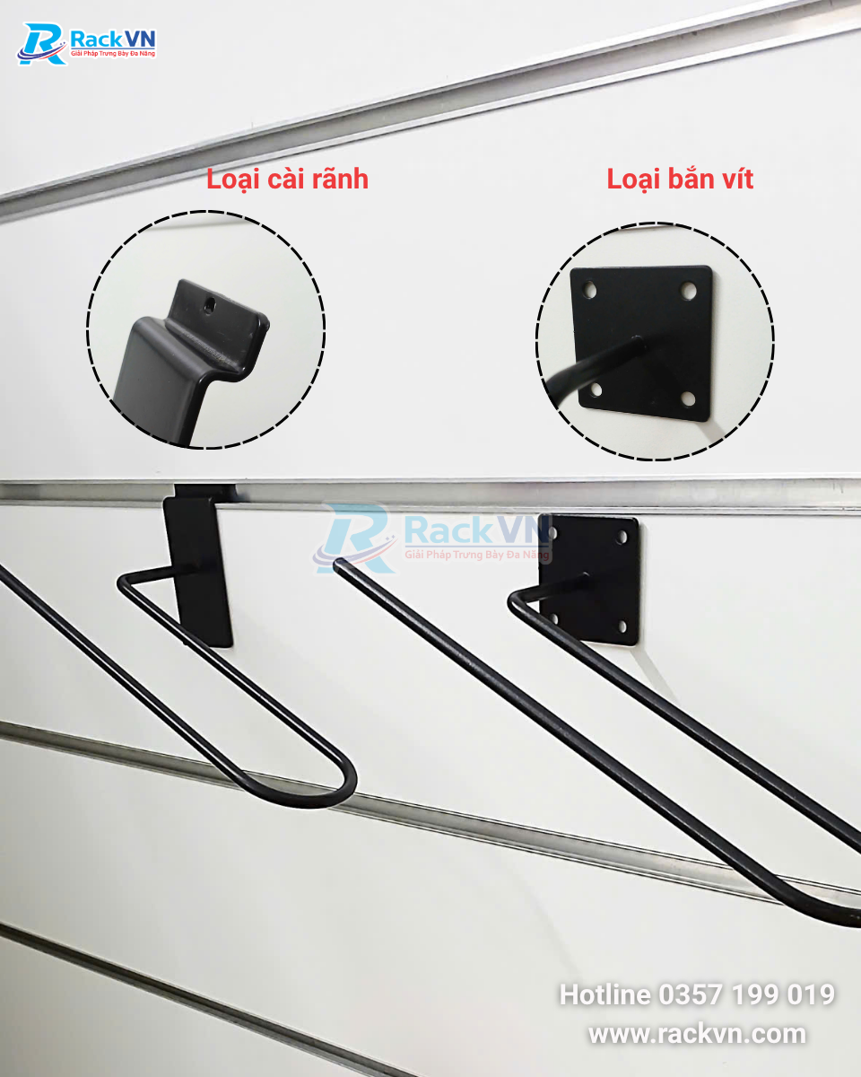 RackVN sản xuất giá đỡ giày patin với nhiều phương án lắp đặt